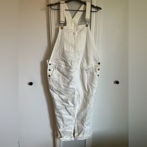 Hatch denim overall